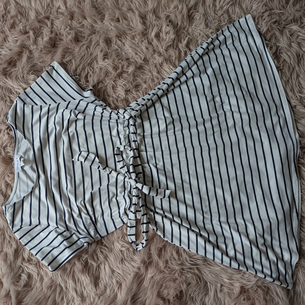 Gilli Striped Skater Dress
